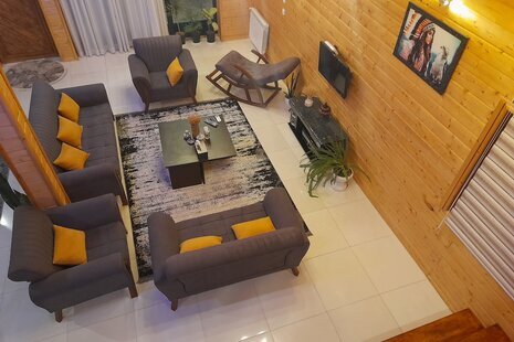 ویلا چوبی دوبلکس دو خواب استخردار کیان در رامسر