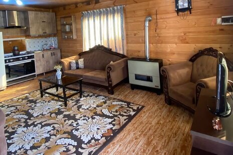 کلبه چوبی دو خواب مبله در ماسال