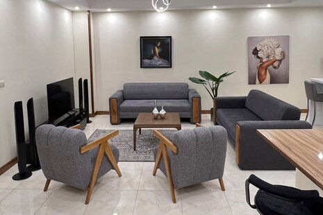 آپارتمان مبله دوخواب برج لوکس در سعادت آباد