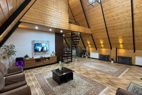 کلبه دوبلکس سوئیسی دوخواب تی تی در ماسال