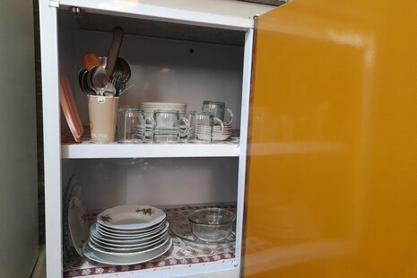 واحد مبله تک خواب در طبقه همکف ویلا رامسر