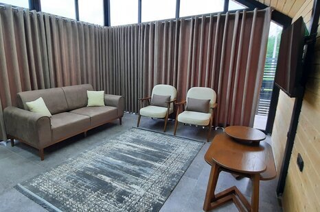 کلبه چوبی مبله تک خواب نپنتی در ماسال