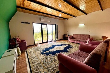 کلبه سوئیسی دوبلکس تکخواب در بابل