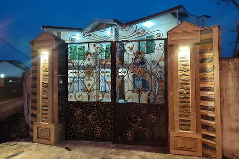 واحد مبله تکخواب در طبقه همکف ویلا  نارنج در  اسالم