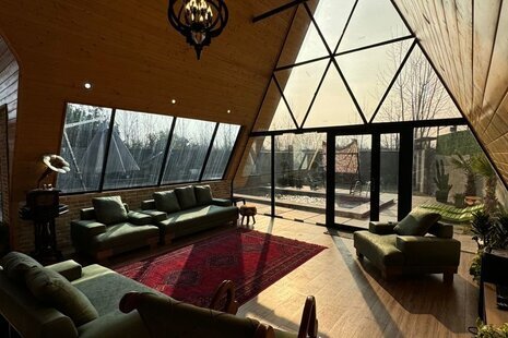 کلبه سوئیسی استخردار دوخواب آرتام 2 در رامسر