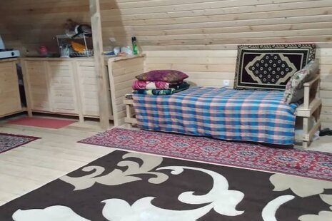 کلبه دوبلکس چوبی نقلی (1) در رودسر