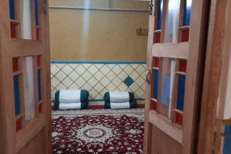 اتاق زمرد در اقامتگاه بوم گردی کاشان