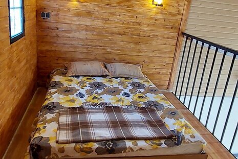 کلبه دوبلکس رنگی تک خواب در قائم شهر