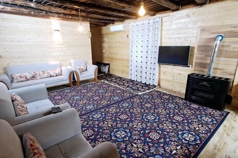 کلبه چوبی تکخواب در سوادکوه