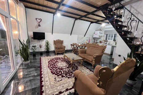 کلبه سوئیسی مبله دوبلکس دو خواب قاصدک در ماسال