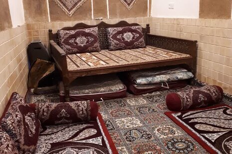 اتاق 4 دراقامتگاه بومگردی شهر سامان