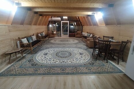 کلبه سوئیسی دوبلکس تکخواب در بابل