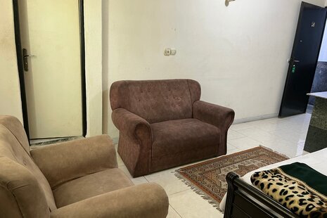 واحد مبله تک خواب (107) در هتل آپارتمان در قائمشهر