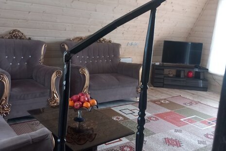 کلبه دوبلکس سوئیسی سپید در ماسال