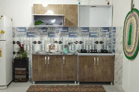 واحد دو خواب در طبقه همکف ویلای ماسال