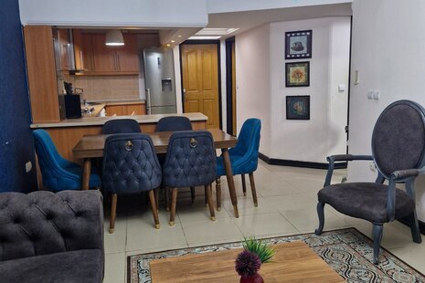 آپارتمان مبله تکخواب طبقه 1 در شهرک صدف