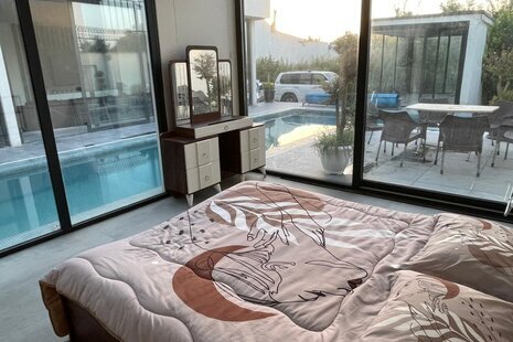 ویلا استخردار مبله دوخواب مدرن بهار در فردوسیه