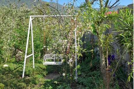 کلبه چوبی سعدی در روستای سیاهدول