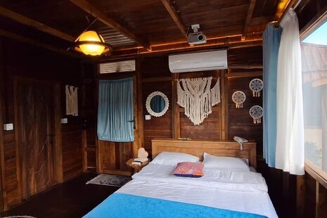 کلبه 25 متری دو نفره ی ماه تی تی در تنکابن