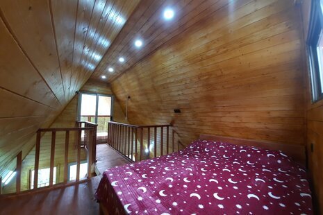 کلبه سوئیسی جکوزی دار تک خواب ماندگار در بابل