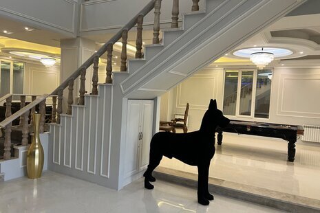 ویلا استخردار دوبلکس چهارخواب قصر در کردان