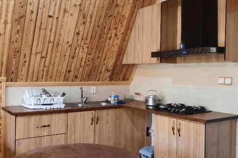 کلبه سوئیسی مبله تکخواب یاس در ماسال