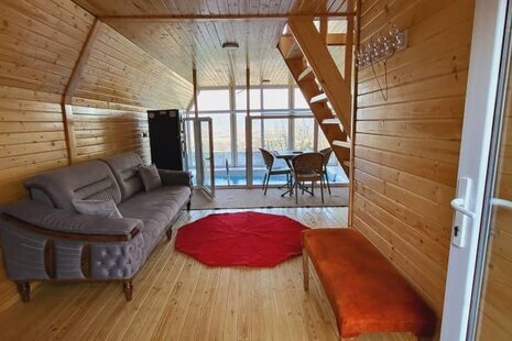 کلبه دوبلکس استخردار لمپا 2 در شیرگاه