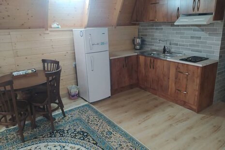 کلبه سوئیسی دوبلکس تکخواب در بابل