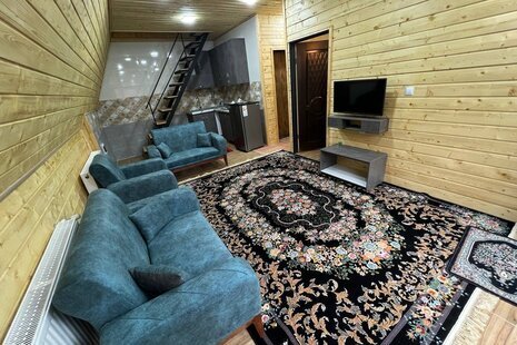 کلبه دوبلکس سوئیسی جکوزی دار در ماسال