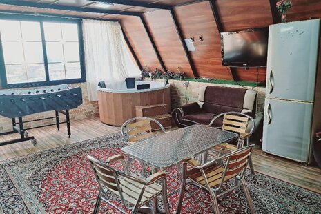 کلبه دوبلکس سوئیسی تکخواب وارش در سوادکوه