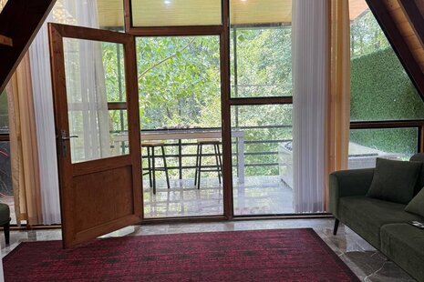 کلبه سوئیسی دوبلکس تکخواب در شیرگاه