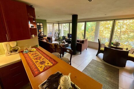 سوئیت باغ مبله 40 متری در فشم