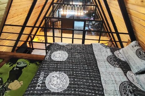 کلبه سوئیسی دوبلکس دوخواب در رشت