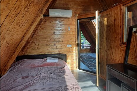 کلبه استخردار سوئیسی دوخواب لیا در تنکابن