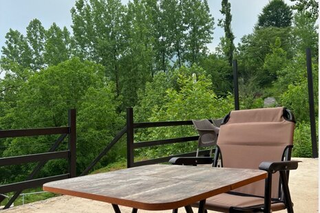 کلبه سوئیسی دوبلکس مبله تکخواب لمیس در شیرگاه