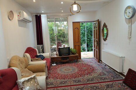 ویلا باغ تک خواب خانه ی سبز در قائمشهر