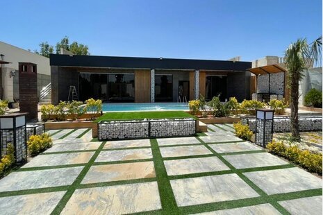 ویلا استخردار مبله دوخواب مدرن هیوا در چهارباغ