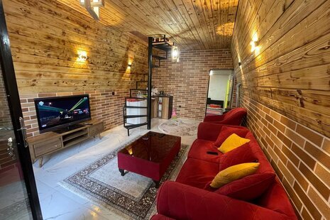 کلبه سوئیسی جکوزی دار دوبلکس 2 خواب اسپرلوس در شیرود