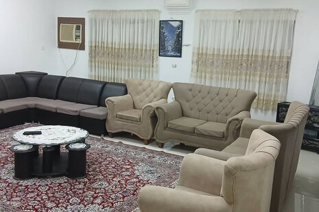 واحد مبله دوخواب در طبقه همکف ویلا در رامسر