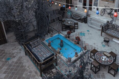 اتاق ترانه در اقامتگاه بومگردی در اصفهان