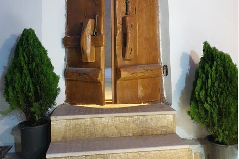 اتاق 3 تخته ترنج دراقامتگاه بومگردی در اصفهان