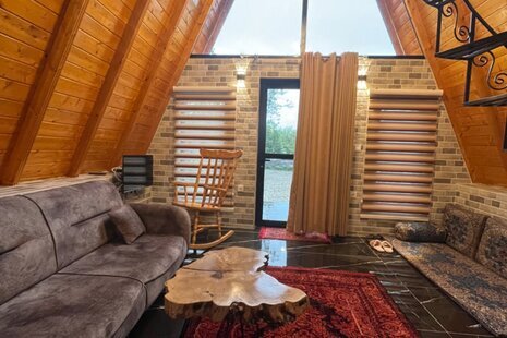 کلبه سوئیسی جکوزی دار بهشت پدری (2)