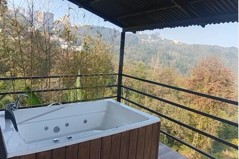 کلبه سوئیسی دوبلکس تکخواب یار در رامسر