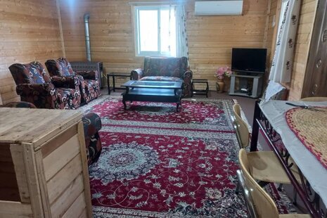 کلبه چوبی سه خواب دموکرات دو طبقه در ماسال