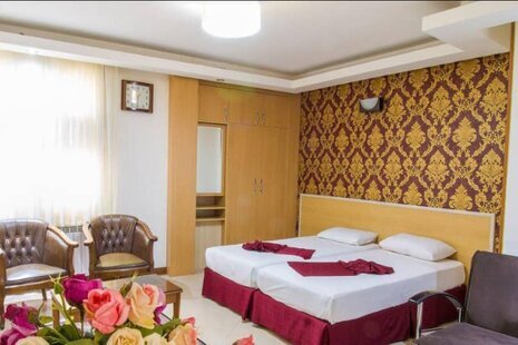 اتاق 2نفره (توئین)درهتل آپارتمان در مشهد