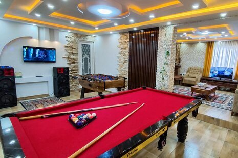 ویلا دو خواب مبله استخر جکوزی دار در بندر انزلی