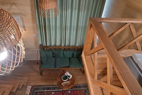 کلبه چوبی دوبلکس آرام در فشم