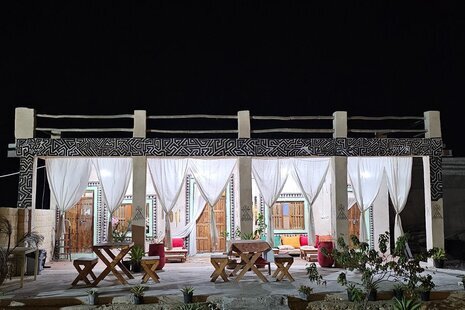 اتاق آفتاب در بومگردی تورگان قشم