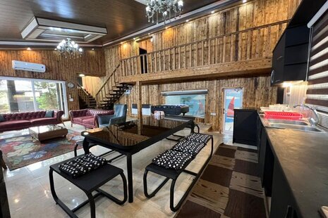 ویلا دوبلکس استخردار چوبی ویو دریا در سرخرود