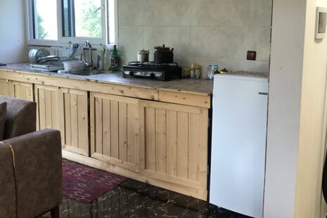 کلبه سوئیسی چوبی مبله دوخواب نسا در بابل